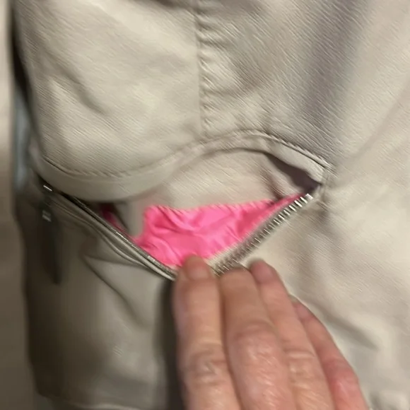 Betsey Johnson Vegan Leather Moto jacket - Picture 4 of 10